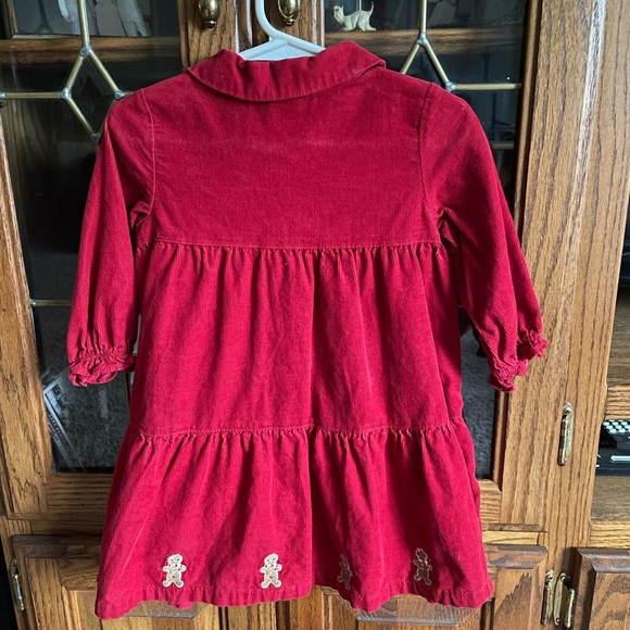Gymboree infant (12-18 months) button down, cotton/cord, gingerbread dress - Picture 5 of 7